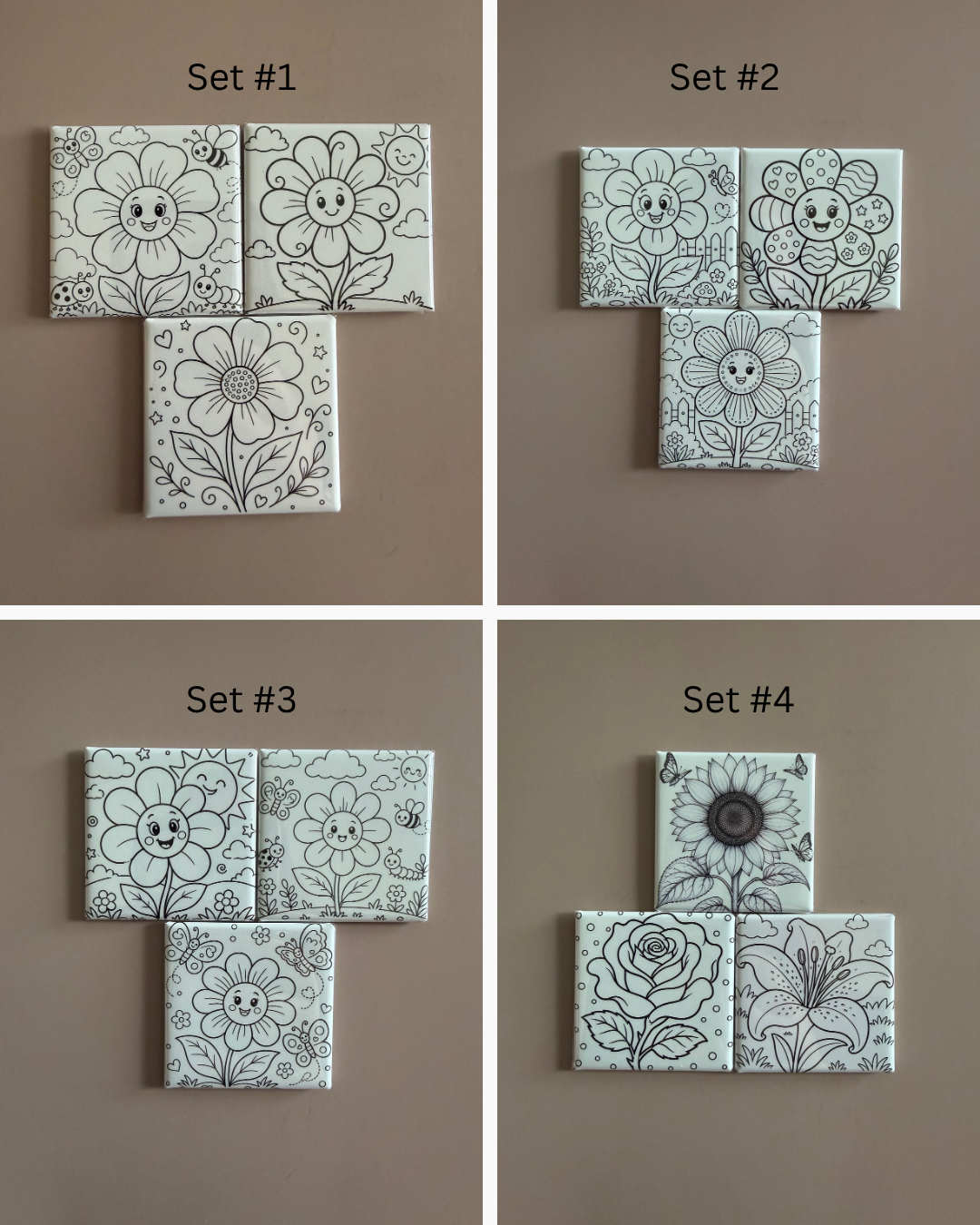 🎨 Color & Wipe 2×2 Magnet Set