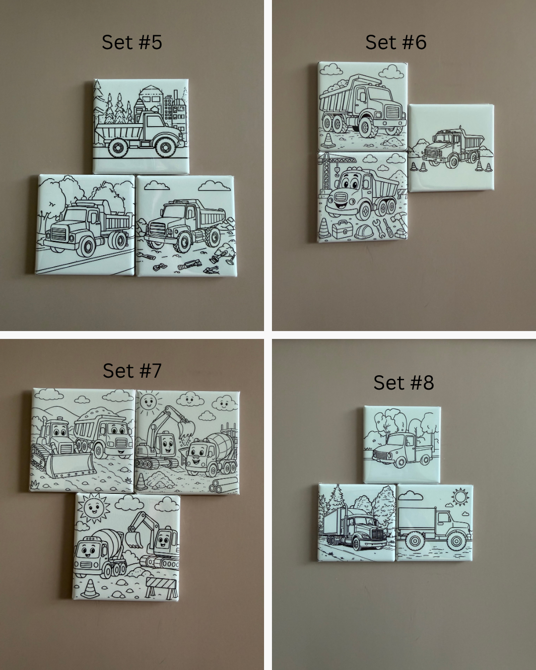 🎨 Color & Wipe 2×2 Magnet Set