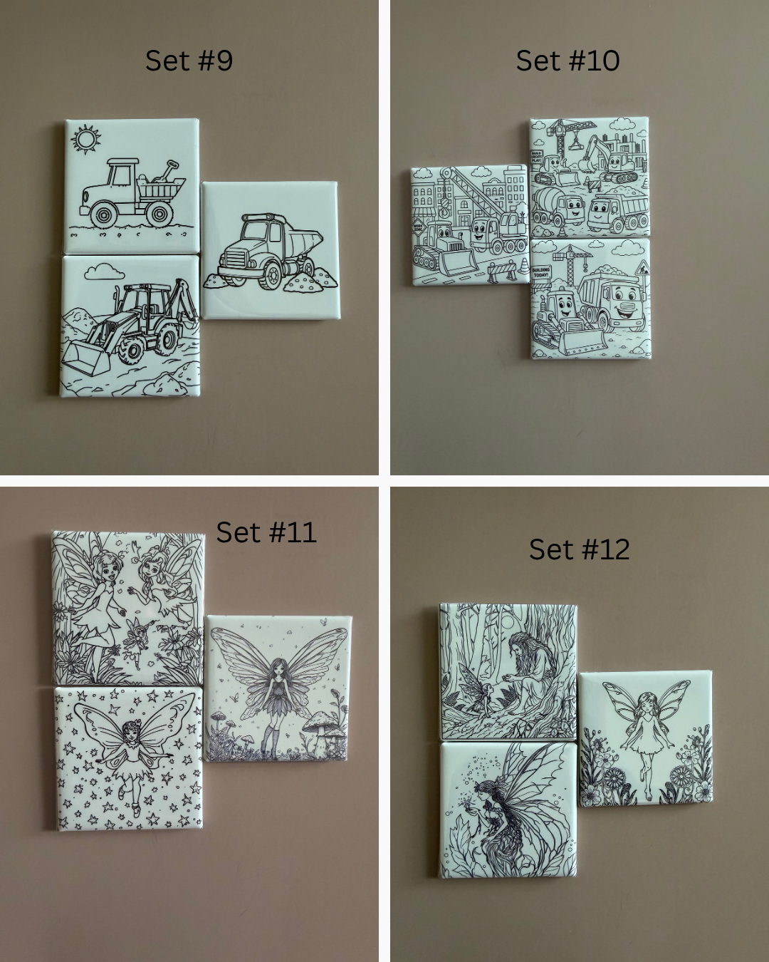 🎨 Color & Wipe 2×2 Magnet Set