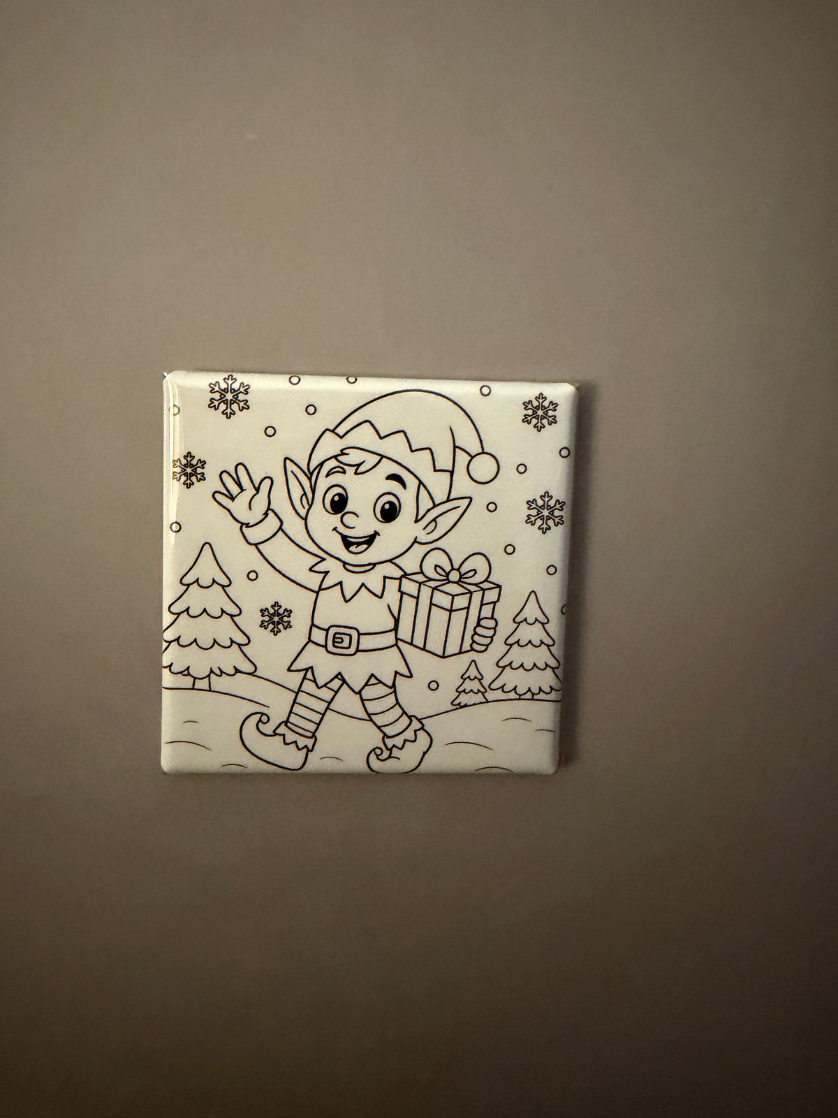 Mix & Match Holiday Color & Wipe 2×2 Magnets